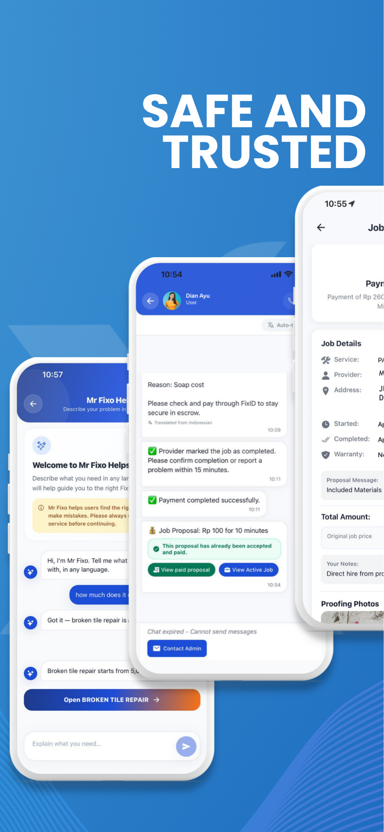 FixID user app screen 3